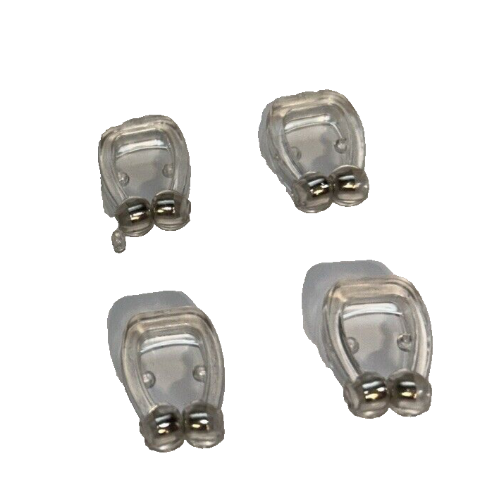 Pekenlong Silicone Clip on Magnetic Anti Snoring Nose Clips 4 In A Set/4 boxes