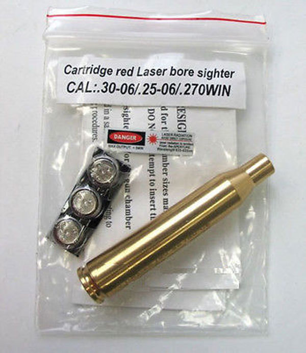 Tactical Laser Bore Sight BoreSighter 223/308/222/7.62x39/3006/9mm
