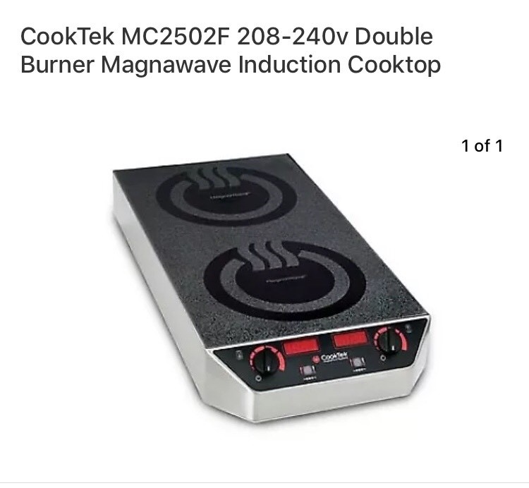 Cooktek Magnawave Double Burner Electric Induction In Greenford