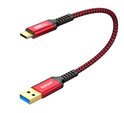 USB C Android Auto Cable 1FT, 3A USB a to C USB 3.1 USB 3.2 Gen2 10Gbps Data