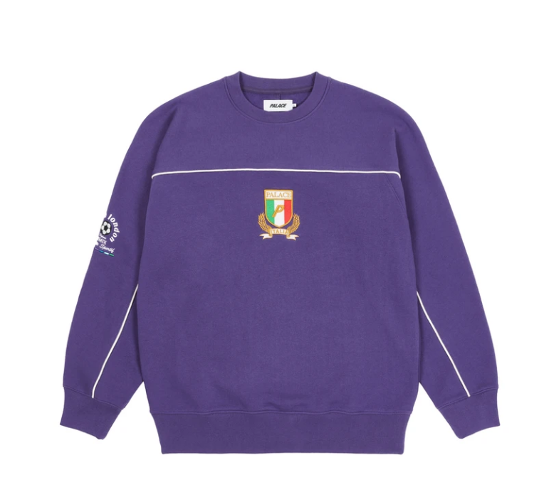 Palace Outliner MIT Designer Crew Black Men's - SS21 - US