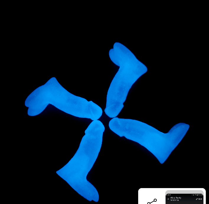 Prank Gift PENIS Valve Stem CAP  qty (4) DICK BBC BBJD