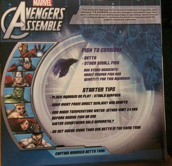 NEW Marvel Spider-Man Betta Small Fish Tank Plastic Aquarium Half Gallon