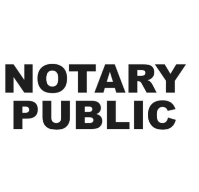 Notary Public Vinyl Decal Sticker Window Toolbox Truck Car