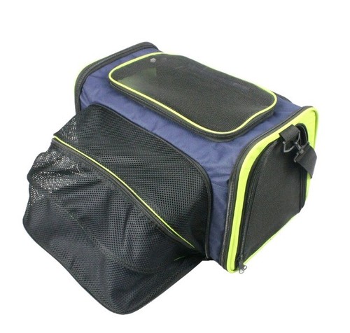 Pet Life Roomeo Folding Collapsible Airline Approved Pet Dog Carrier Crate.  (H)