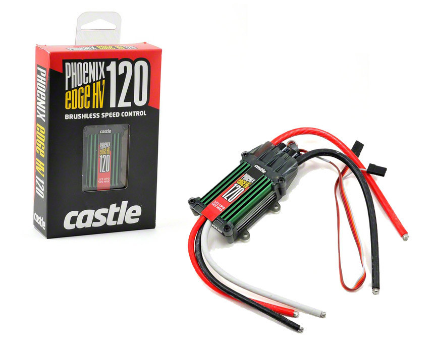 Castle Creations スピードコントローラー Castle Creations Phoenix Edge 120 HV 50V 120 Amp 120A ESC