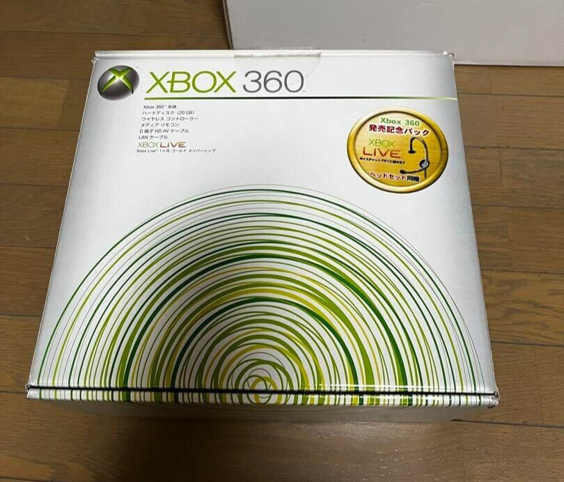 中古即納』{Xbox360} (本体)Xbox 360 発売記念パック 20GB