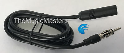 Car Stereo Radio 18'' in (M-F) Auto AM/FM Antenna Extension Cable Wire Cord VWLTW