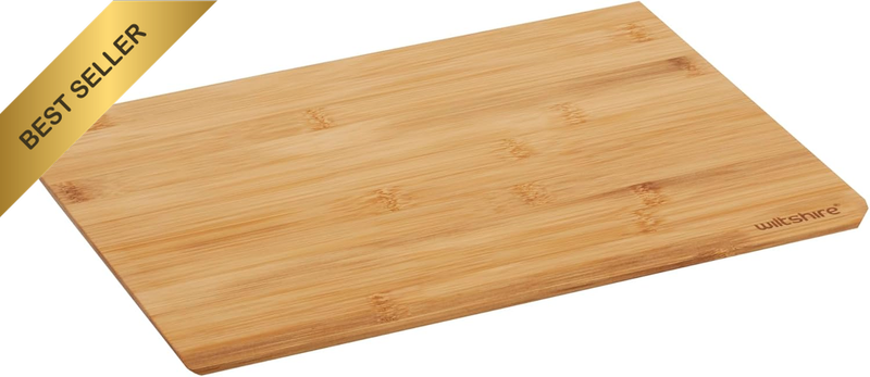 Eco Bamboo Sandwich Board Small – Natural Wooden Chopping Board for Kitchen, Sus