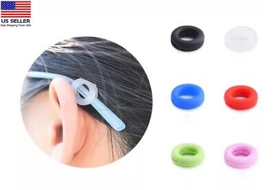 6-Pair Anti-Slip Glasses Ear Hook Grip -Cushion Pad for Eyeglass & Sports Holder