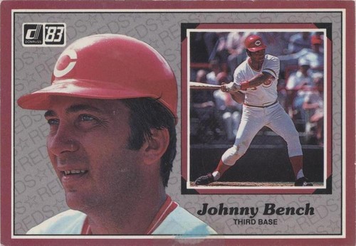 Johnny&#39;s - RE 1983 DONRUSS #22 JOHNNY BENCH REDS MINT E015337 | eBay