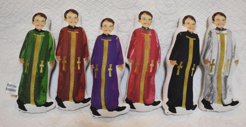 Catholic Religious Dolls Altar Boys Clergy Attire Advent Lent