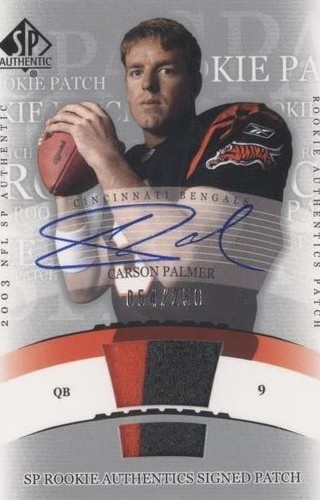 2003 SP Authentic Carson Palmer #270