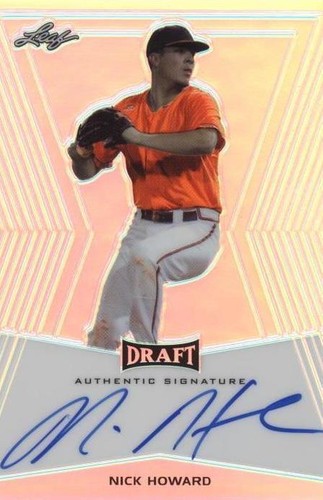 2014 Leaf Metal Draft - Nick Howard #BA-NH1