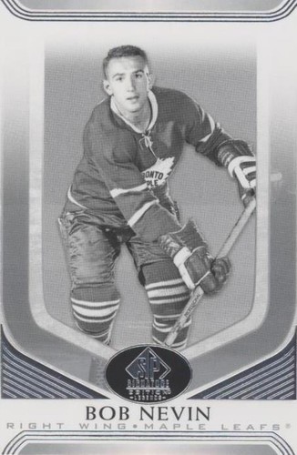 2020-21 Upper Deck SP Signature Edition Legends - Bob Nevin #103