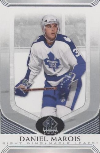 2020-21 Upper Deck SP Signature Edition Legends - Daniel Marois #185