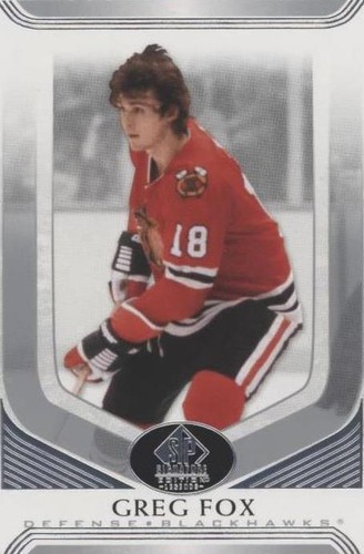 2020-21 Upper Deck SP Signature Edition Legends - Greg Fox #263