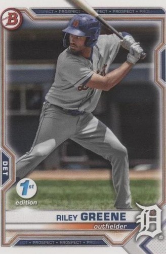 2021 Bowman Draft 1st Edition - Riley Greene #BD-107