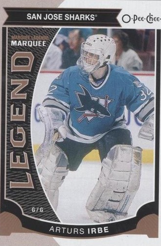 2015-16 O-Pee-Chee - Arturs Irbe #580
