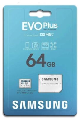 SAMSUNG EVO PLUS 64GB 128GB 256GB 512GB MicroSD SDHC SDXC memory card C10 A2 lot