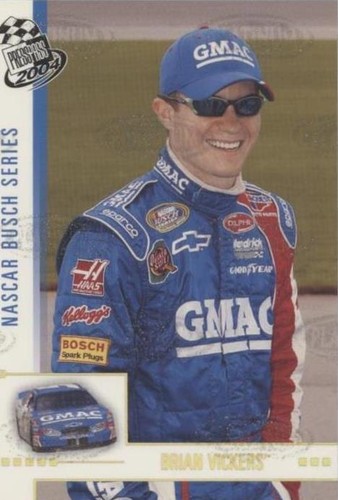 2004 Press Pass - Brian Vickers #P47