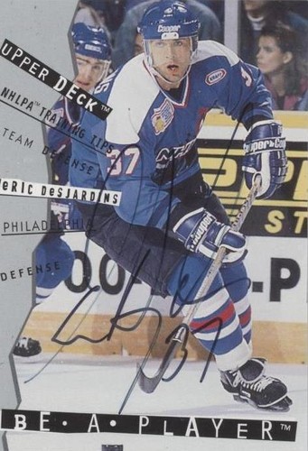 1994-95 Upper Deck Be a Player - Eric Desjardins #111