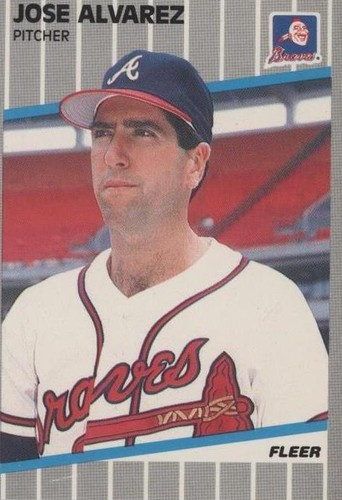 1989 Fleer - Jose Alvarez #585