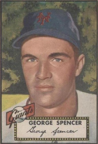 1952 Topps - George Spencer #346