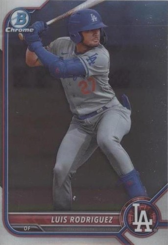 2022 Bowman Chrome - Luis Rodriguez #BCP-238