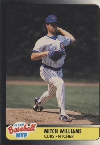 1990 Fleer Baseball MVP - Mitch Williams #43