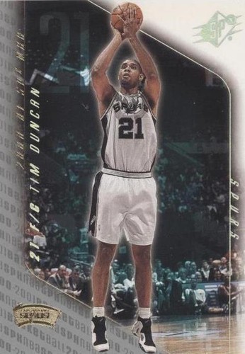2000-01 SPx - Tim Duncan #75