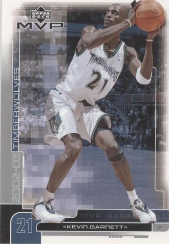 2002-03 Upper Deck MVP - Kevin Garnett #105