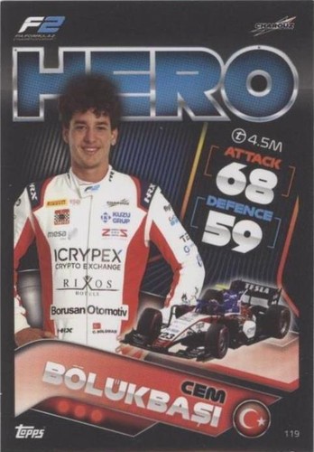 2022 Topps F1 Turbo Attax - Cem Bolukbasi #119