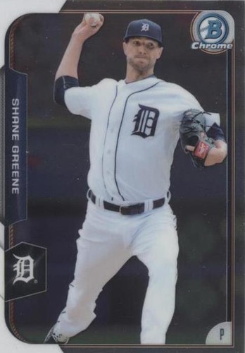 2015 Bowman Chrome - Shane Greene #43