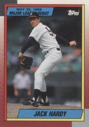 1989-90 Topps Major League Debut 1989 - Jack Hardy #51