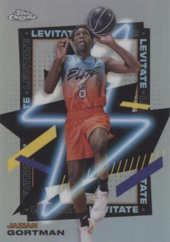 2021-22 Topps Chrome OTE Overtime Elite - Jazian Gortman #LEV-7