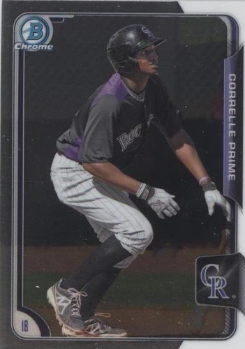 2015 Bowman Chrome - Correlle Prime #BCP210