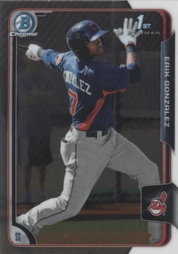2015 Bowman - Erik Gonzalez #BCP48