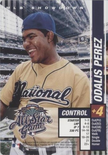 2002 MLB Showdown - Odalis Perez #040