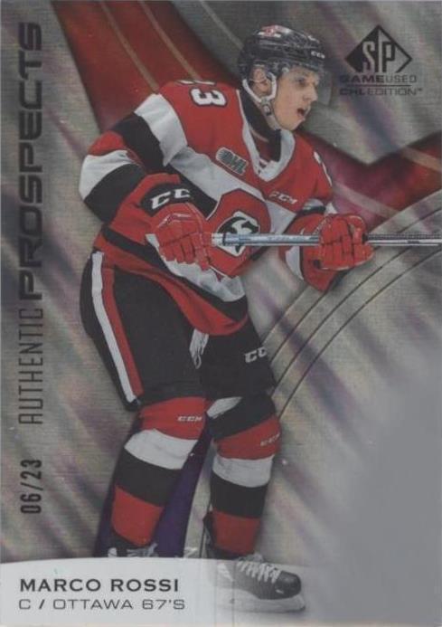 2019-20 Upper Deck SP Game Used CHL Edition - Marco Rossi #72
