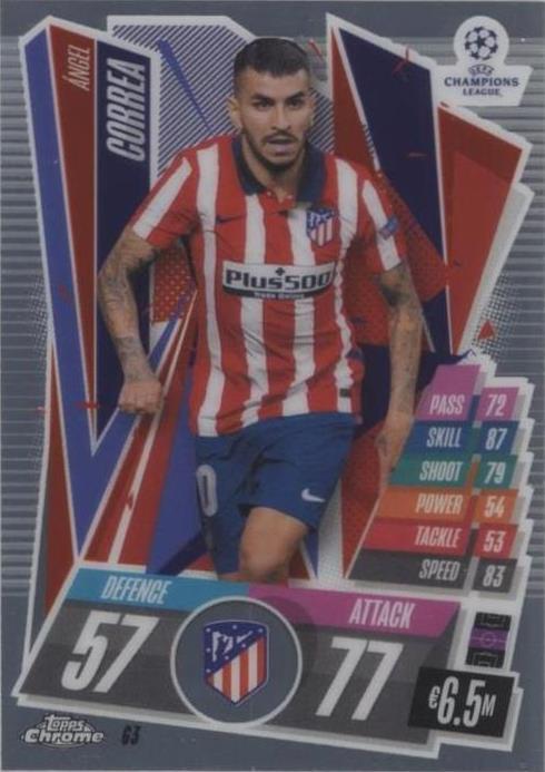 スポーツ選手 2018-19 topps Finest ANGEL CORREA 2018-19 Topps Finest ANGEL CORREA GOLD Refractor AUTO