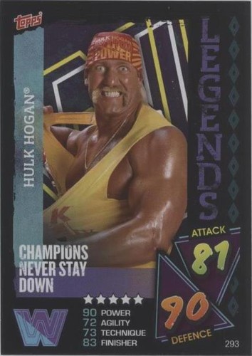 2021 Topps WWE Slam Attax - Hulk Hogan #293