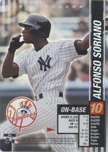 2002 MLB Showdown Pennant Run - Alfonso Soriano #064