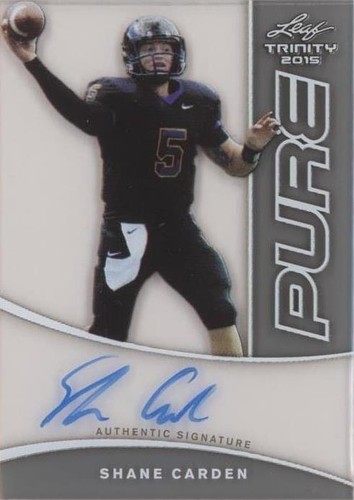 2015 Leaf Trinity Shane Carden #PA-SC2
