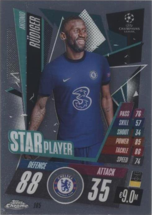 Antonio Rudiger Trading Cards for sale | eBay
