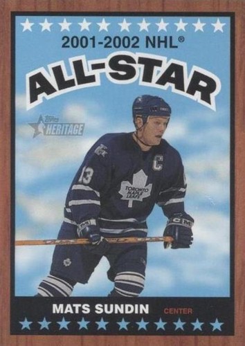 2002-03 Topps Heritage - Mats Sundin #124