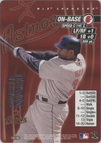 2001 MLB Showdown - Daryle Ward #199