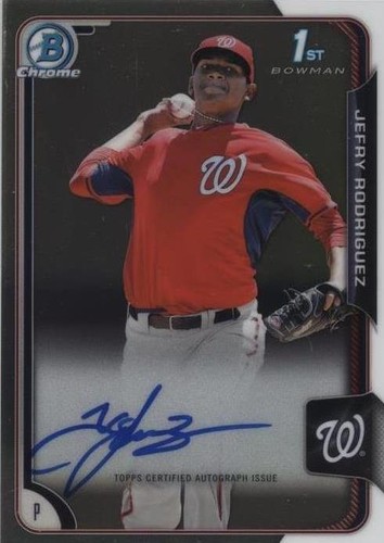 2015 Bowman Chrome - Jefry Rodriguez #BCAP-JR