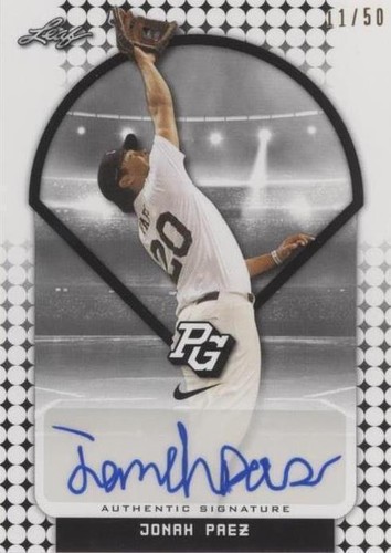 2018 Leaf Perfect Game National Showcase - Jonah Paez #BA-JP3