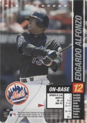 2002 MLB Showdown Pennant Run - Edgardo Alfonzo #050